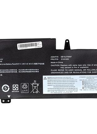 Акумулятор powerplant для ноутбуків lenovo thinkpad s2 (01av401) 11.4v 2700mah