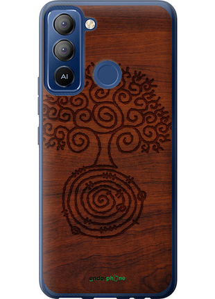 Чехол на tecno pop 5 lte bd4 узор дерева "4119u-2639-8094", чехол для телефона