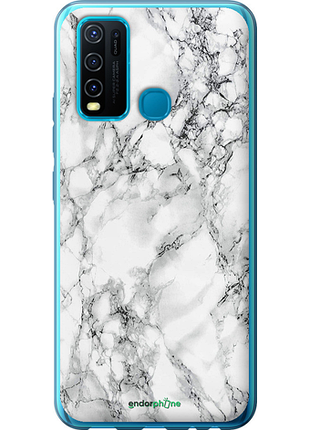 Чехол на vivo y50 мрамор белый "4480u-1925-8094"
