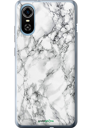 Чохол на zte blade a31 plus мармур білий "4480u-2637-8094", чохол для телефона