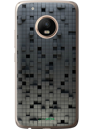 Чехол на motorola moto g5 plus кубики "1061u-1038-8094", чехол для телефона