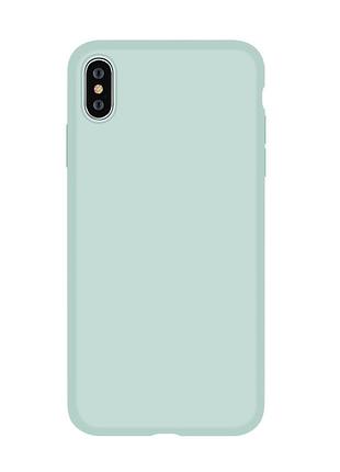 Чехол devia для iphone xs max nature мята