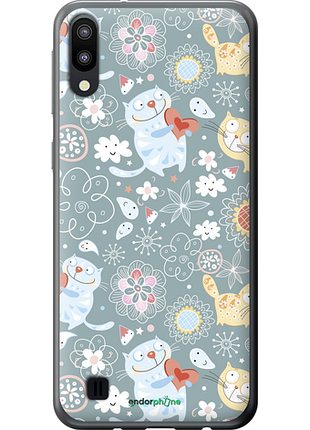 Чехол на samsung galaxy m10 котята v3 "1223u-1661-8094"
