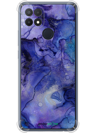 Чехол на oppo a15s мрамор 7 "4802sp-2527-8094", чехол для телефона