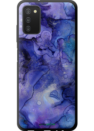 Чехол на samsung galaxy a03s a037f мрамор 7 "4802b-2381-8094", чехол для телефона