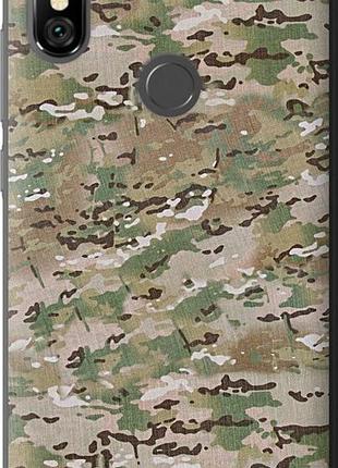Чехол на xiaomi redmi note 6 pro камуфляж v5 "1201u-1551-8094"