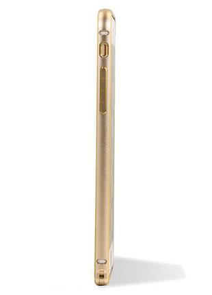 Бампер devia для iphone 6/6s buckle curve champagne gold 6