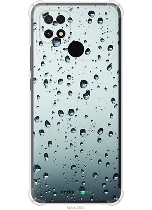 Чехол на xiaomi poco c40 стекло в каплях "848sp-2701-8094", чехол для телефона
