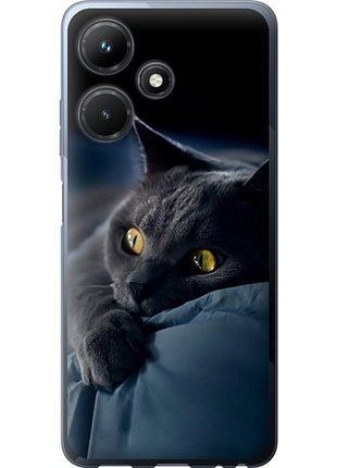 Чохол на infinix hot 30i димчастий кіт "825u-3045-851"