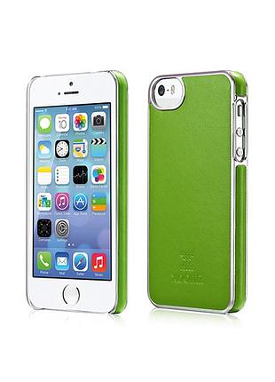 Чохол xoomz для iphone 5/5s/5se luxury electroplating green (back cover) (xip505gr)