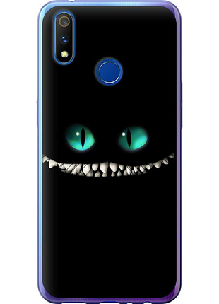 Чохол на realme 3 pro чеширський кіт "689u-1863-851"