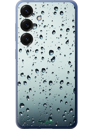 Чехол на samsung galaxy s25 plus стекло в каплях "848u-3826-8094", чехол для телефона