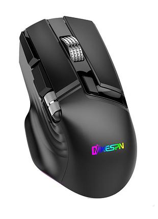 Миша бездротова ігрова з акумулятором та підсвічуванням bluetooth/wireless imice w13 e-sports black