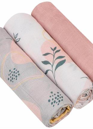 Пеленальный набор lionelo bamboo set leaf 4