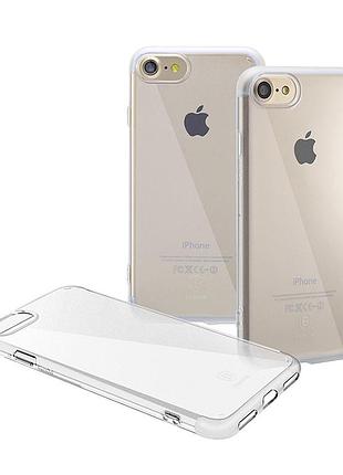 Чехол baseus для iphone se 2020/8/7 simple anti-scratch clear (arapiph7-c02) 3