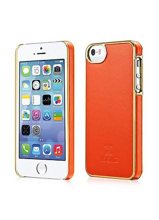 Чохол xoomz для iphone 5/5s/5se luxury electroplating orange (back cover) (xip505or)