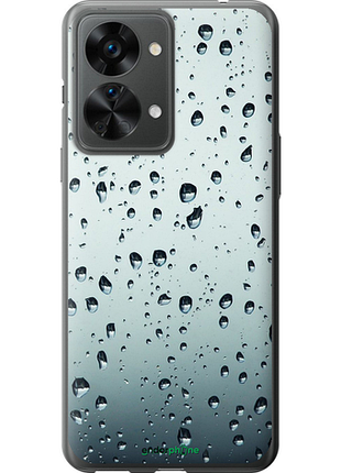 Чохол на oneplus nord 2t скло в краплях "848u-2640-8094", чохол для телефона