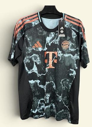 Футболка fc bayern münchen adidas away jersey 2024/25 iz3130, розмір l