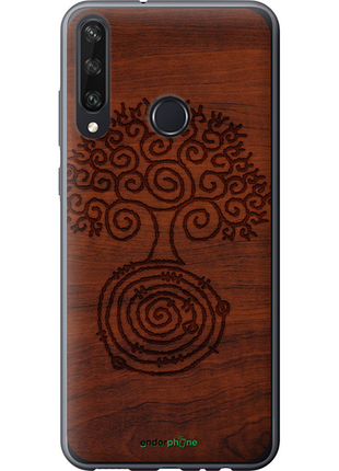 Чехол на huawei y6p узор дерева "4119u-1952-8094", чехол для телефона