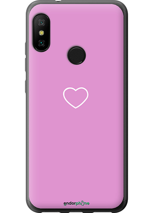 Чохол на xiaomi redmi 6 pro серце 2 "4863u-1595-8094", чохол для телефона