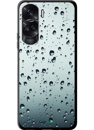 Чехол на huawei honor 90 lite стекло в каплях "848b-3131-8094", чехол для телефона