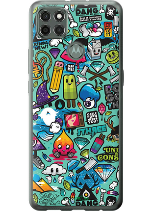 Чехол на motorola g9 power стикер бомбинг 1 "693u-2229-8094"