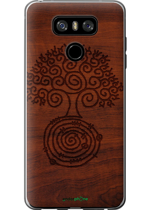Чохол на lg g6 візерунок дерева "4119u-836-8094"