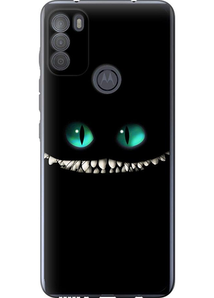 Чехол на motorola g50 чеширский кот "689u-2354-851"
