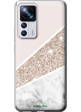 Чехол на xiaomi 12t пастельный мрамор "4342u-3332-8094"