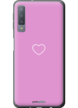 Чехол на samsung galaxy a7 (2018) a750f сердце 2 "4863u-1582-8094"