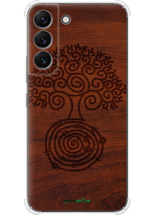 Чехол на samsung galaxy s22 узор дерева "4119sp-2494-8094"