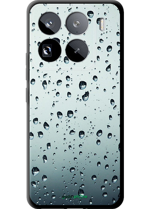 Чехол на xiaomi 15 pro стекло в каплях "848b-3879-8094", чехол для телефона