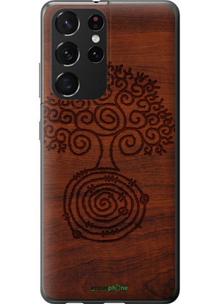 Чохол на samsung galaxy s21 ultra (5g) візерунок дерева "4119u-2116-8094", чохол для телефона