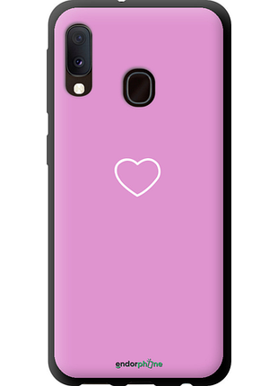 Чохол на samsung galaxy a20e a202f серце 2 "4863b-1709-8094", чохол для телефона