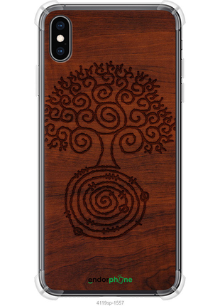 Чехол на iphone xs max узор дерева "4119sp-1557-8094", чехол для телефона