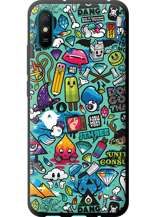 Чехол на xiaomi redmi 9a стикер бомбинг 1 "693b-2034-8094"