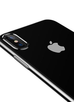 Чехол baseus для iphone xs max simplicity прозрачный (arapiph65-a02) 6