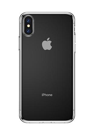 Чехол baseus для iphone xs max simplicity прозрачный (arapiph65-a02) 8