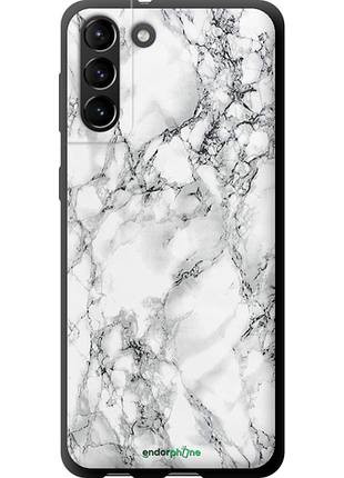 Чехол на samsung galaxy s21 plus мрамор белый "4480b-2115-8094"