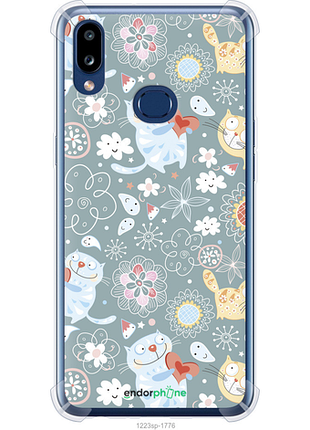 Чехол на samsung galaxy a10s a107f котята v3 "1223sp-1776-8094"