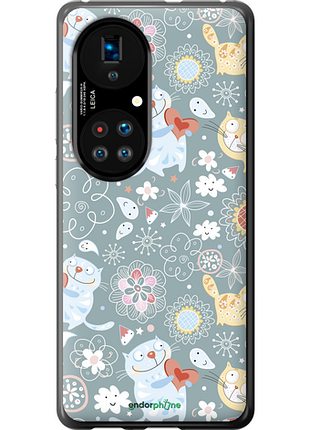 Чехол на huawei p50 котята v3 "1223u-2292-8094", чехол для телефона