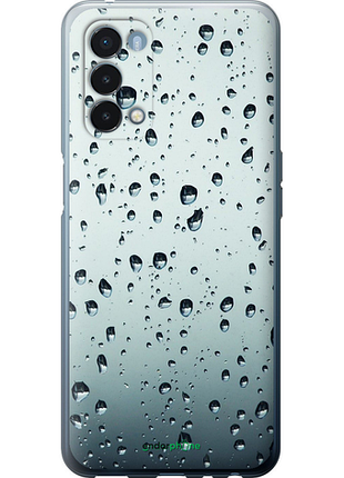 Чехол на oneplus nord n200 5g стекло в каплях "848u-2956-8094", чехол для телефона