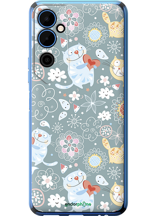 Чехол на tecno pova neo 2 lg6n котята v3 "1223u-2968-8094", чехол для телефона
