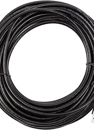Кабель powerplant cat6 utp, usb3.0 type-a - rj45 15m