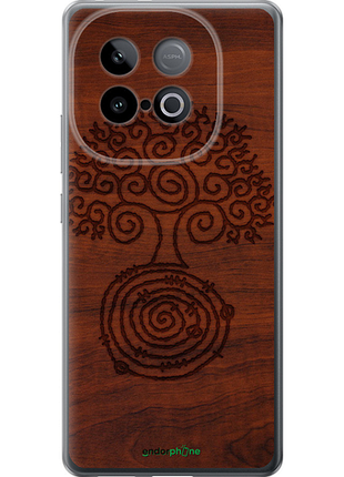 Чехол на vivo iqoo z10 turbo узор дерева "4119u-4150-8094"