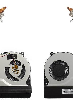 Оригинальный вентилятор asus x450c heatsink 4 pin (13gnsj1am010-1)