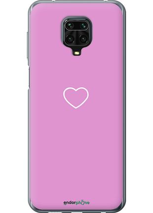 Чохол на xiaomi redmi note 9s серце 2 "4863u-2029-8094"