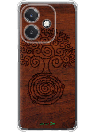 Чехол на oppo a3 4g узор дерева "4119sp-3846-8094", чехол для телефона