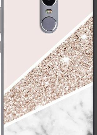 Чохол на xiaomi redmi note 4 пастельний мармур "4342u-352-8094"