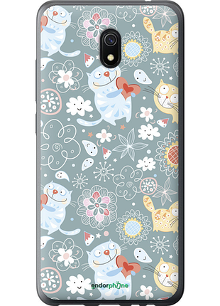 Чехол на xiaomi redmi 8a котята v3 "1223u-1794-8094", чехол для телефона
